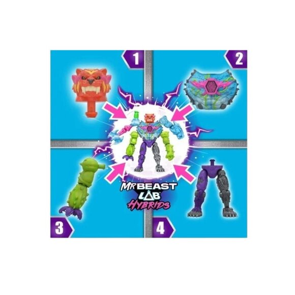 MRBEAST LAB Hybrids Mega Pack, Collect 30+ Beasts- Brand New Sealed - Picture 5 of 7